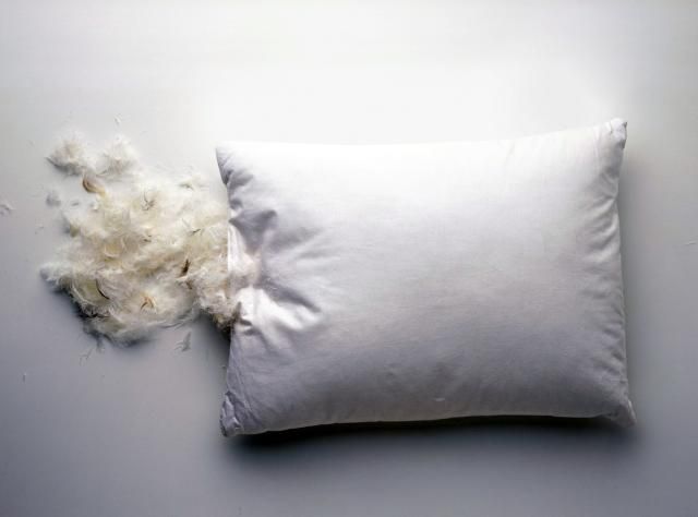 Feather pillows