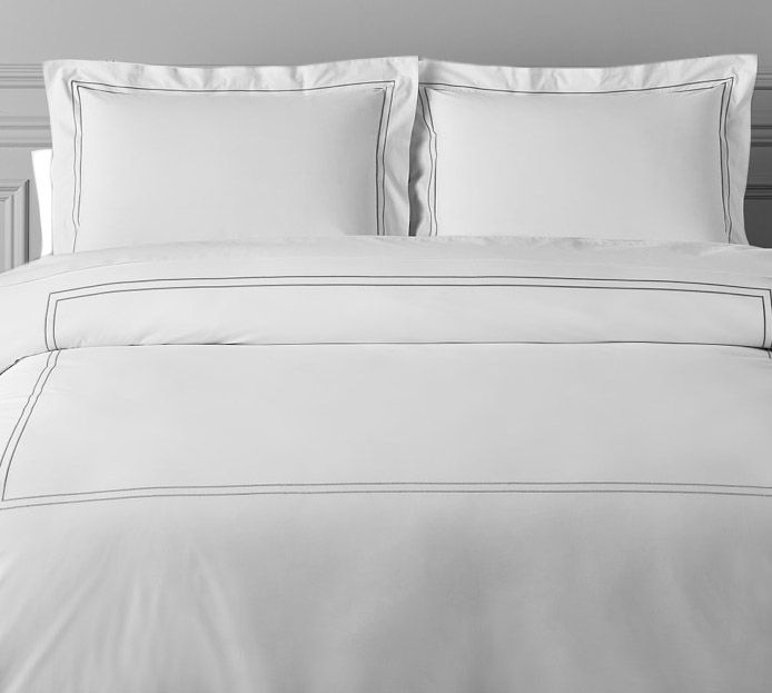 white solid duvet cover